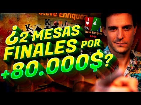 ¿DOS MESAS FINALES por 80,000$?
